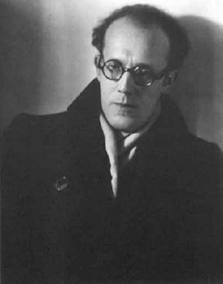 Portrait of the photographer Jaromir Funke by Josef Sudek
