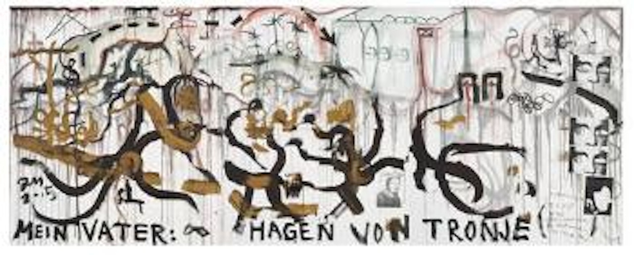 Die geile fee hatte 1000 candiseier im tee by Jonathan Meese