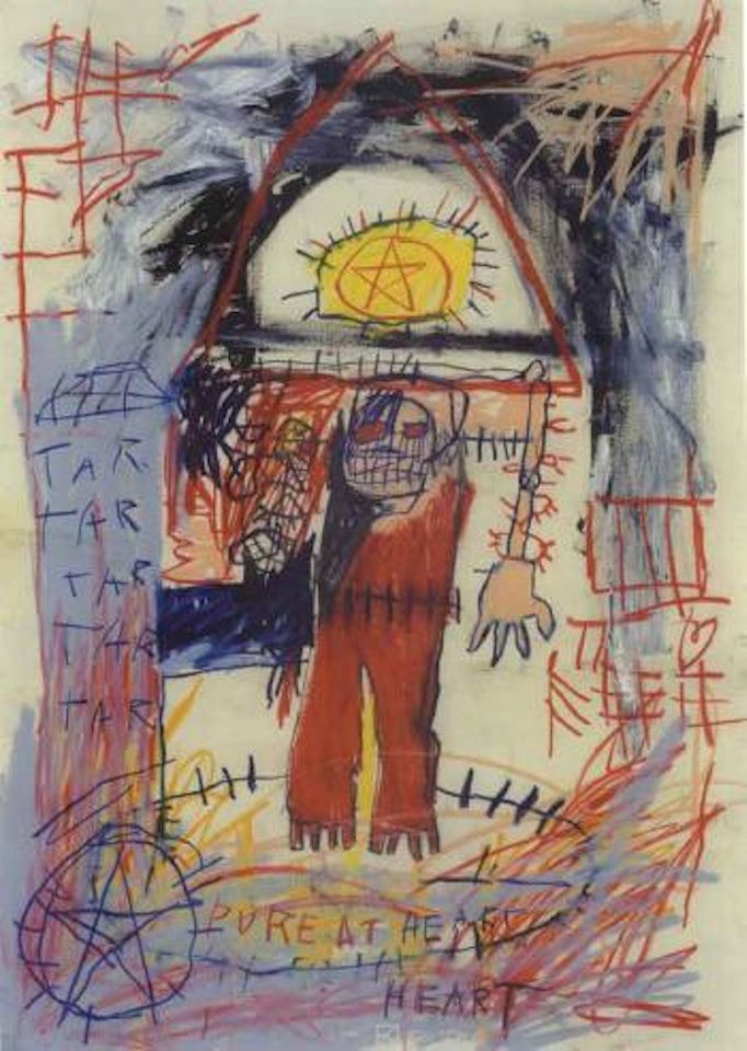 Pure heart by Jean-Michel Basquiat