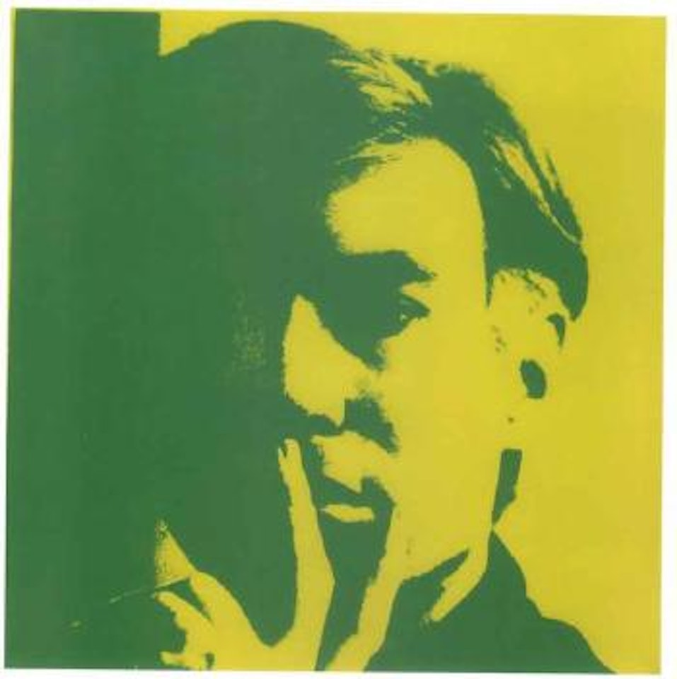 Self portrait by Andy Warhol