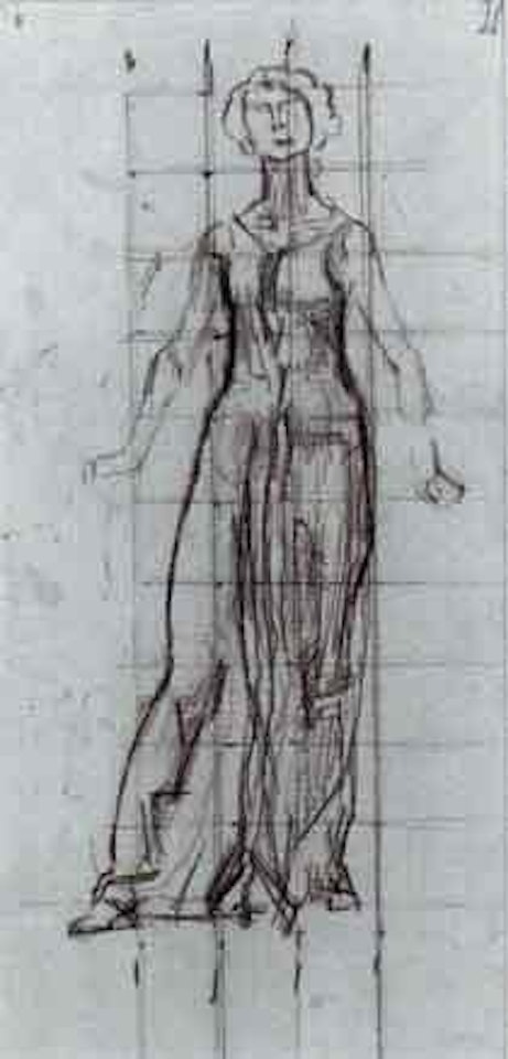 Looking into eternity by Ferdinand Hodler