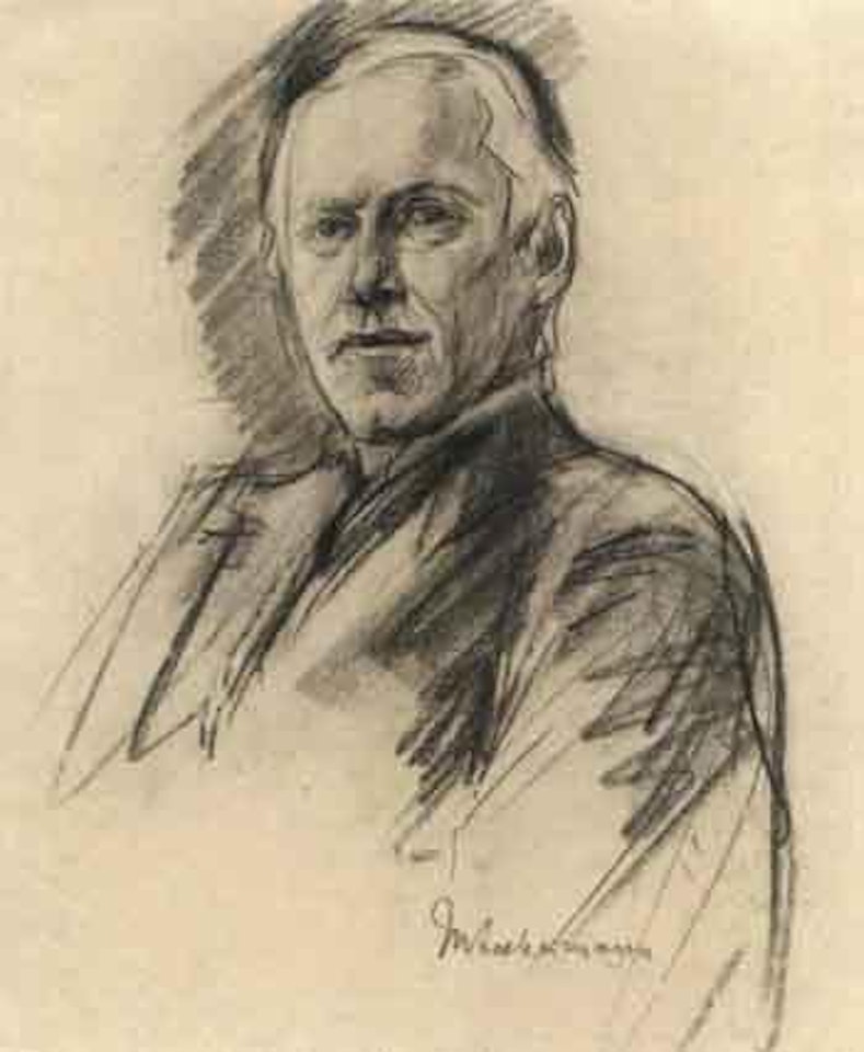 Portrait of the philosopher Ulrich von Wilamowitz-Mollendorff by Max Liebermann
