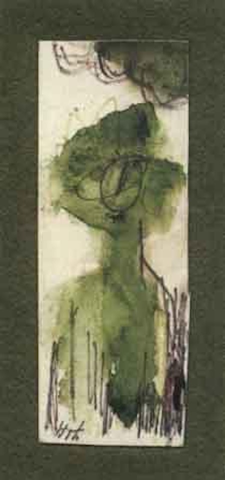 Green girl by Hannah Höch