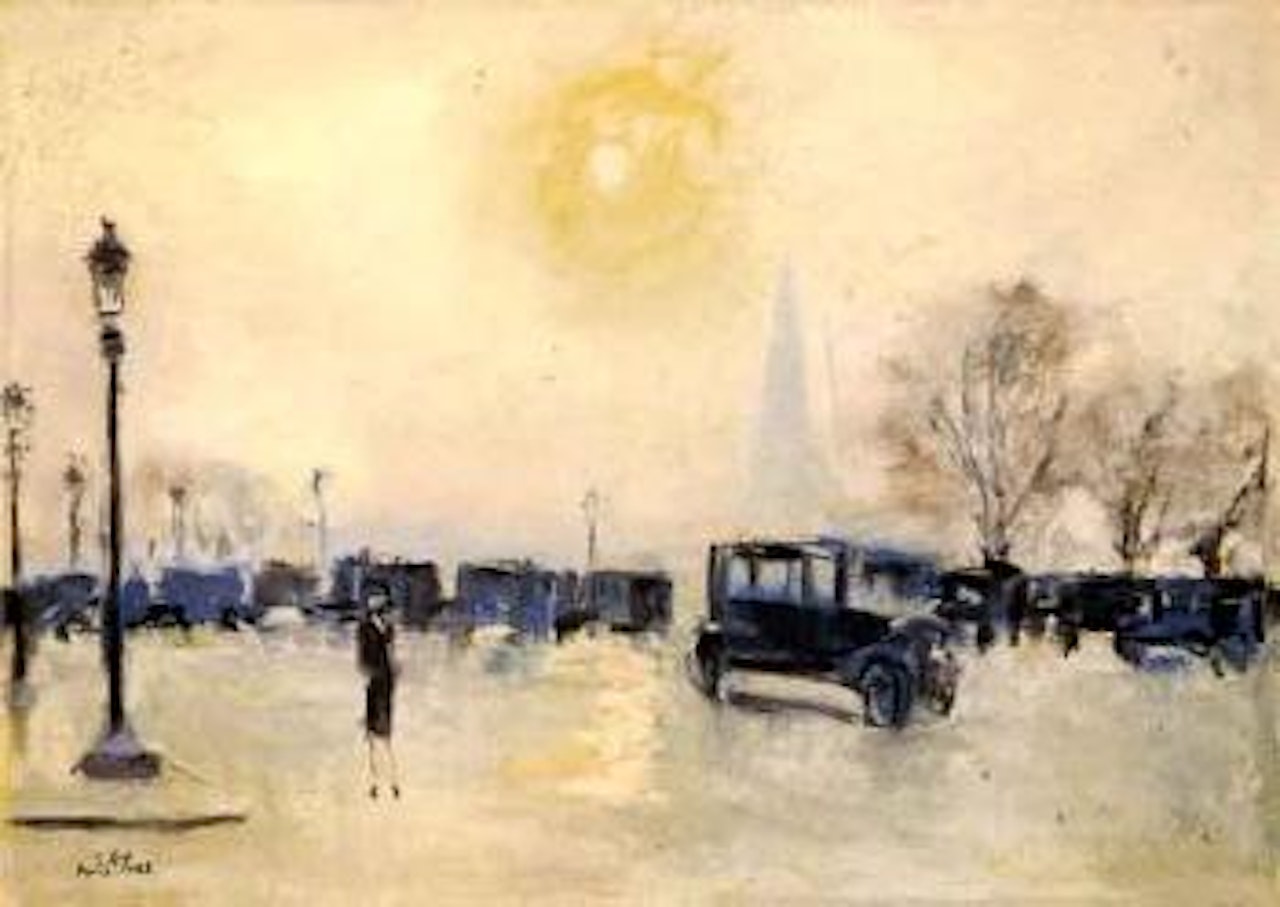 Sunrise, Paris by Lesser Ury