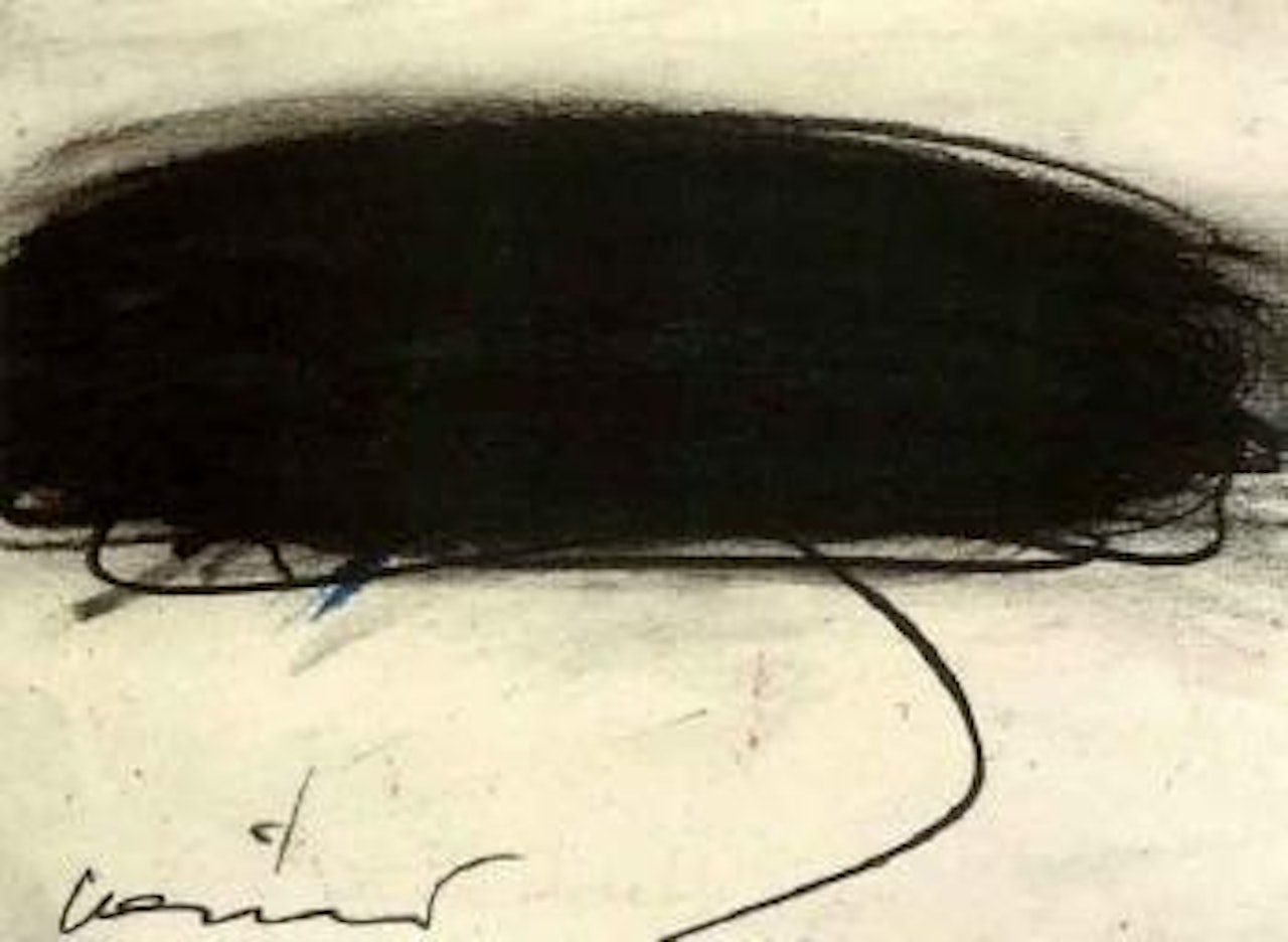 Untitled abstract by Arnulf Rainer