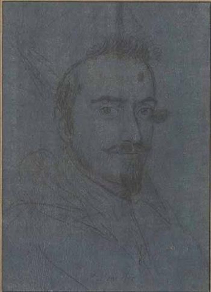 Portrait of a Cardinal by Ottavio Leoni