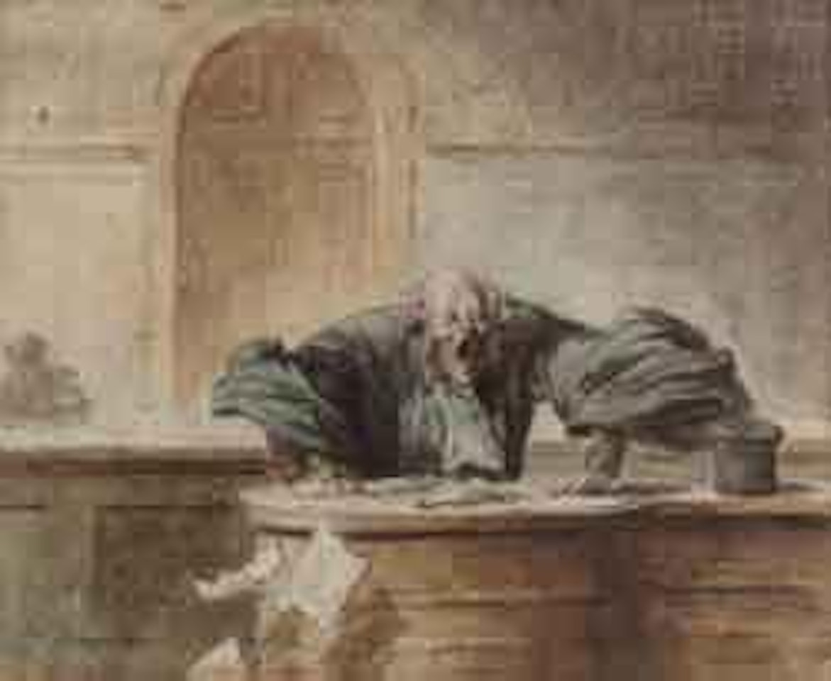 Lawyer addressing the court by Honoré Daumier