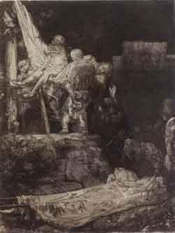 The Descent from the Cross by torchlight by Attributed to Rembrandt Harmensz van Rijn