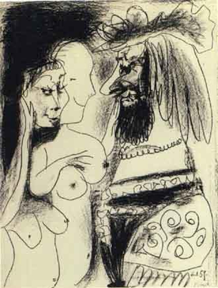 Le vieux roi by Pablo Picasso