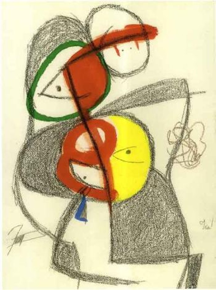 Femme oiseau by Joan Miró