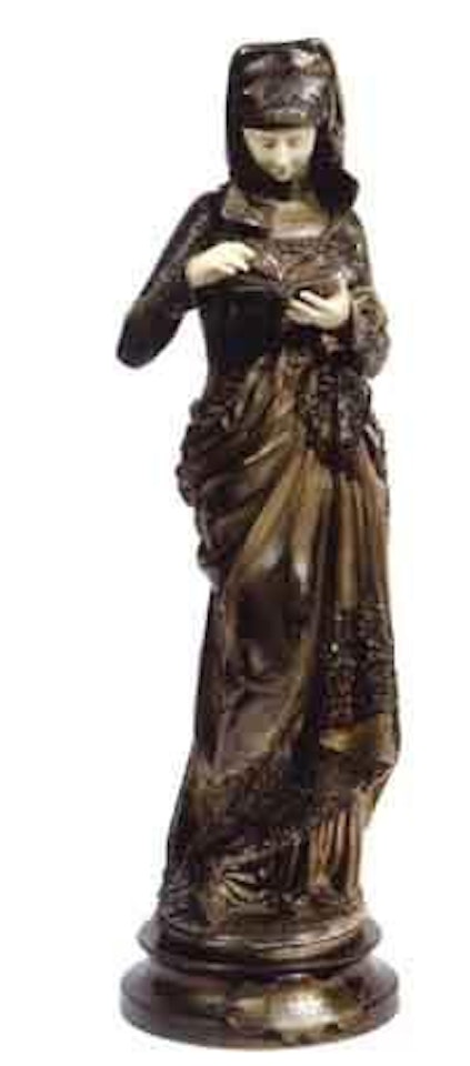 La liseuse by Albert-Ernest Carrier-Belleuse