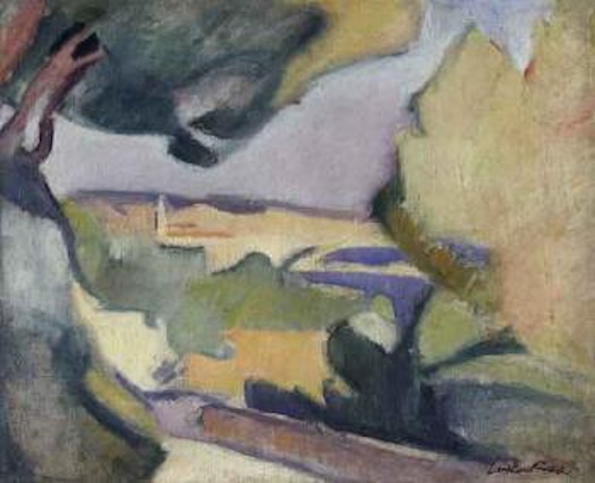 Paysage mediterraneen by Othon Friesz