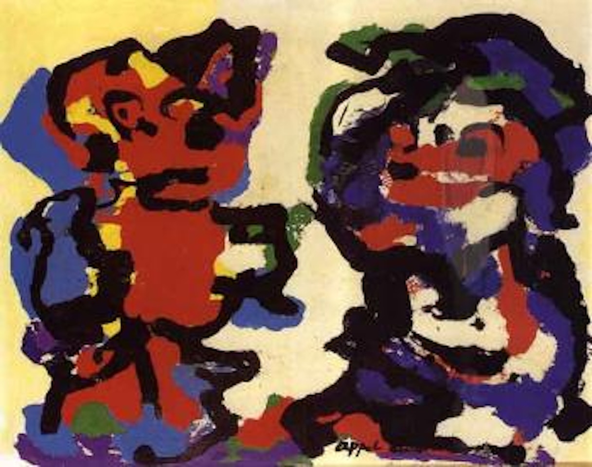 Personnages by Karel Appel