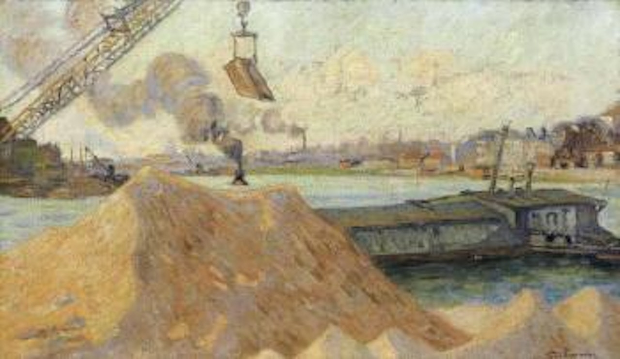 Confluent de la Seine et de la Marne by Armand Guillaumin