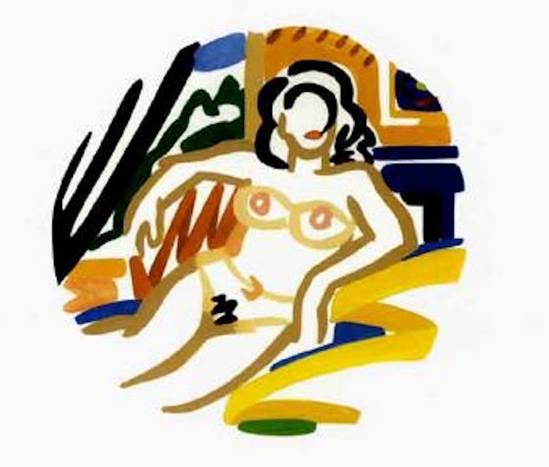 Study for 3-D by Tom Wesselmann
