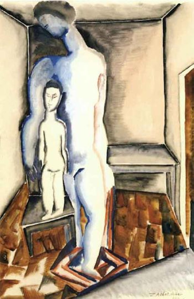 La maternite by Ossip Zadkine