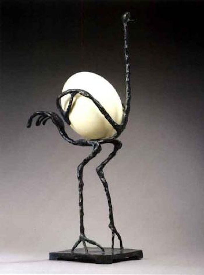 L'autruche by Diego Giacometti