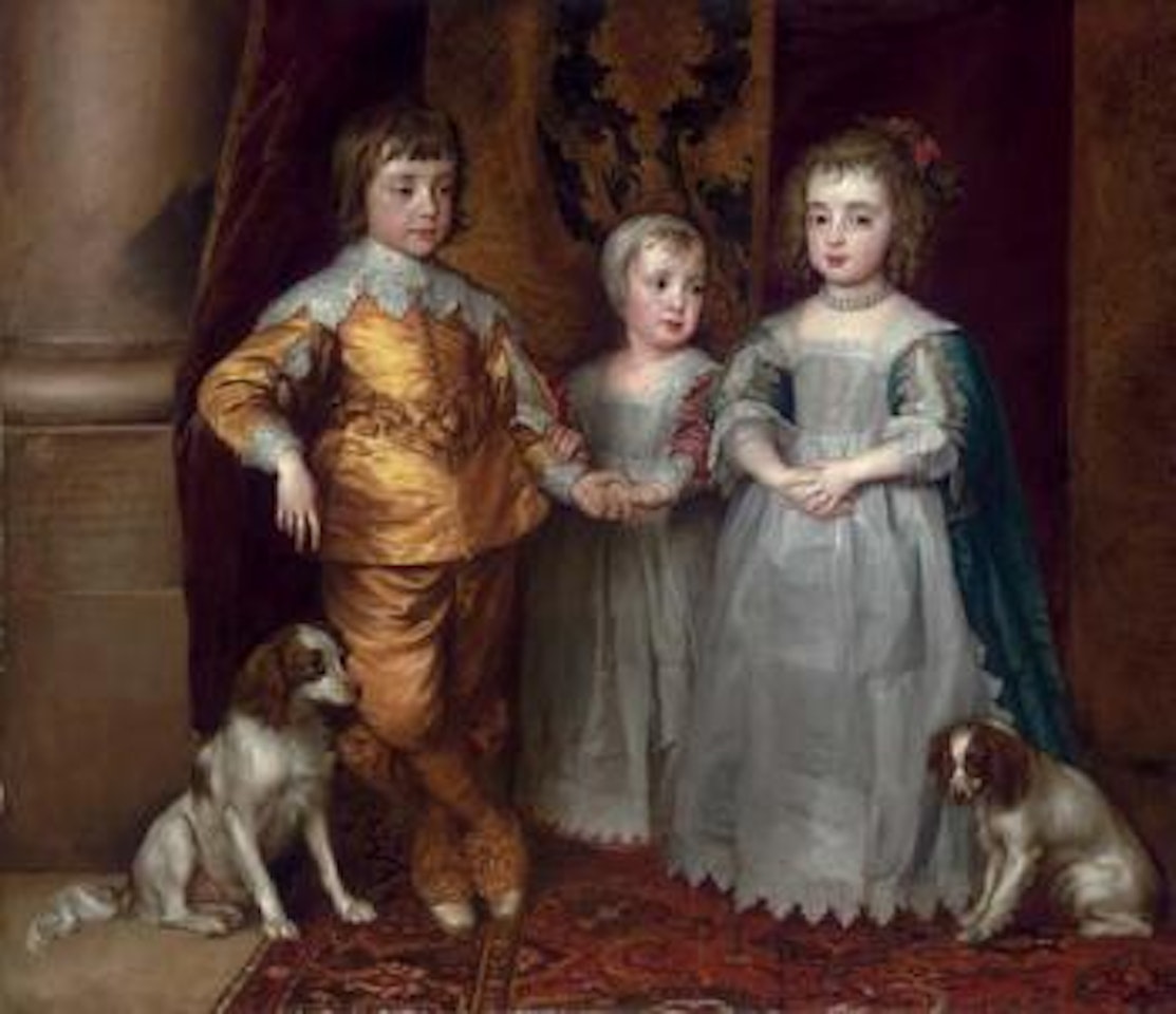 Three eldest children of Charles I by Anthony van Dyck