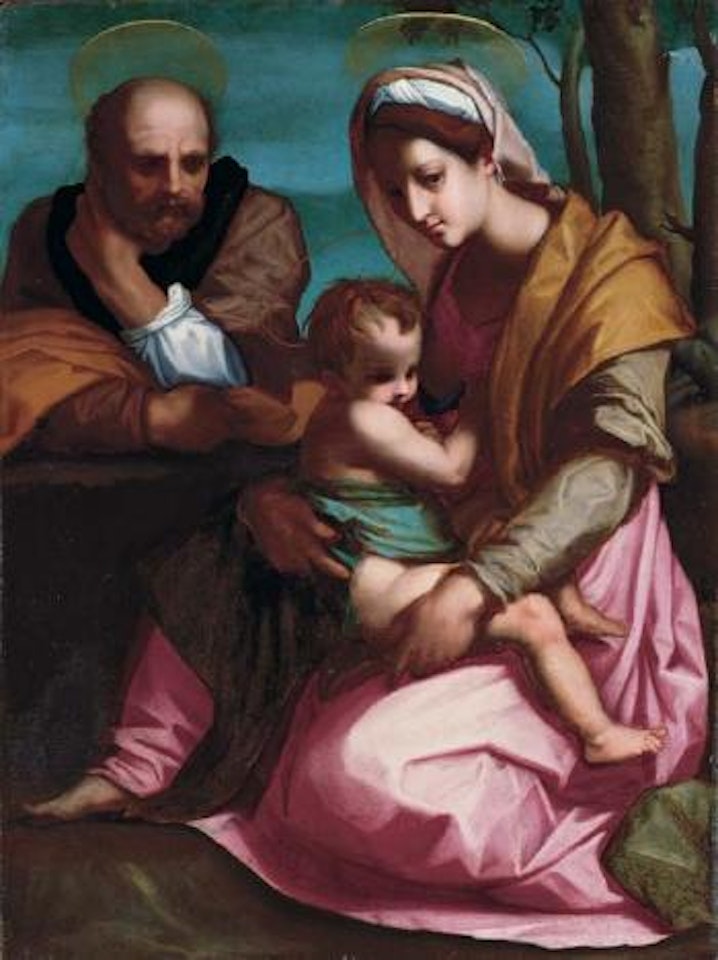 Barberini Holy family by Florentine School