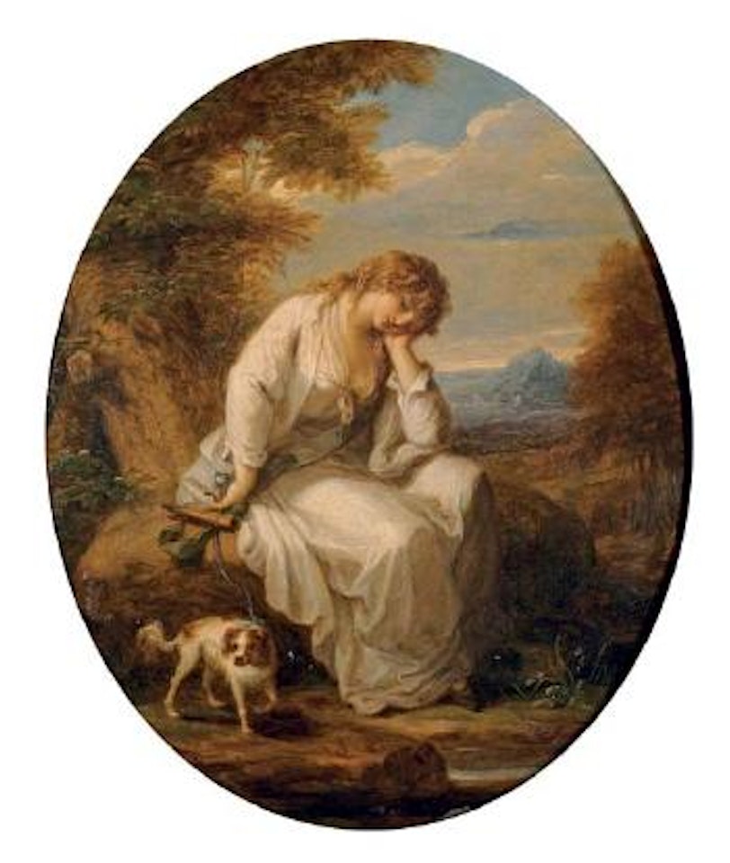 Maria, from Laurence Sterne's A Sentimental Journey through France and Italy by Angelica Kauffmann