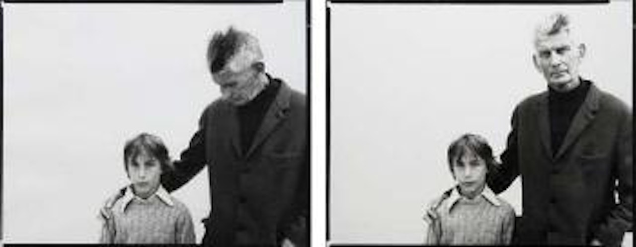 Beckett and Beckett by Richard Avedon