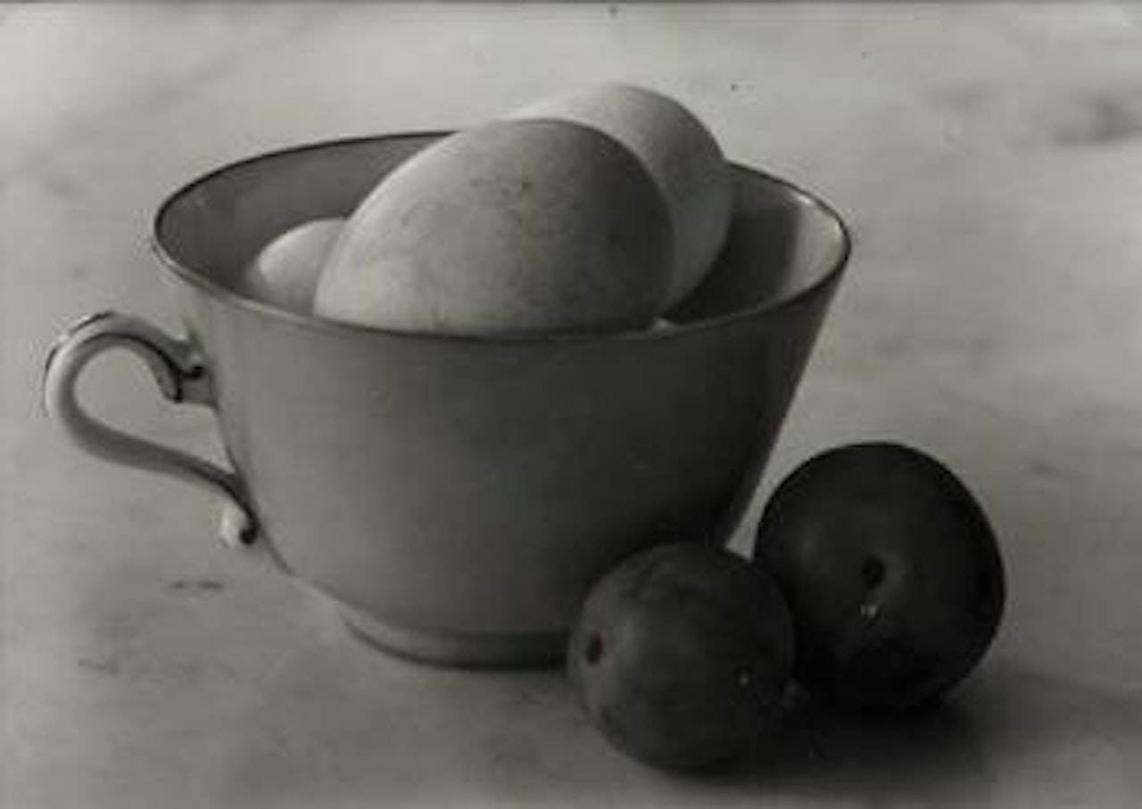 Eggs and tea cup, Paris by Josef Sudek