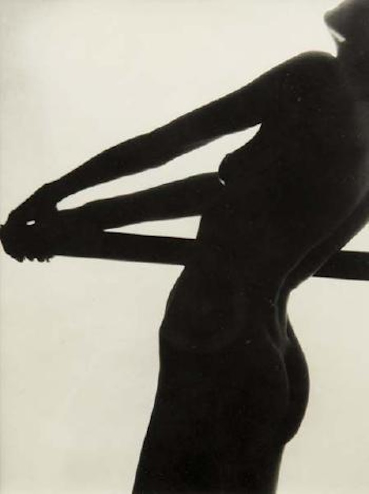 Nusch Eluard, silhouette by Man Ray