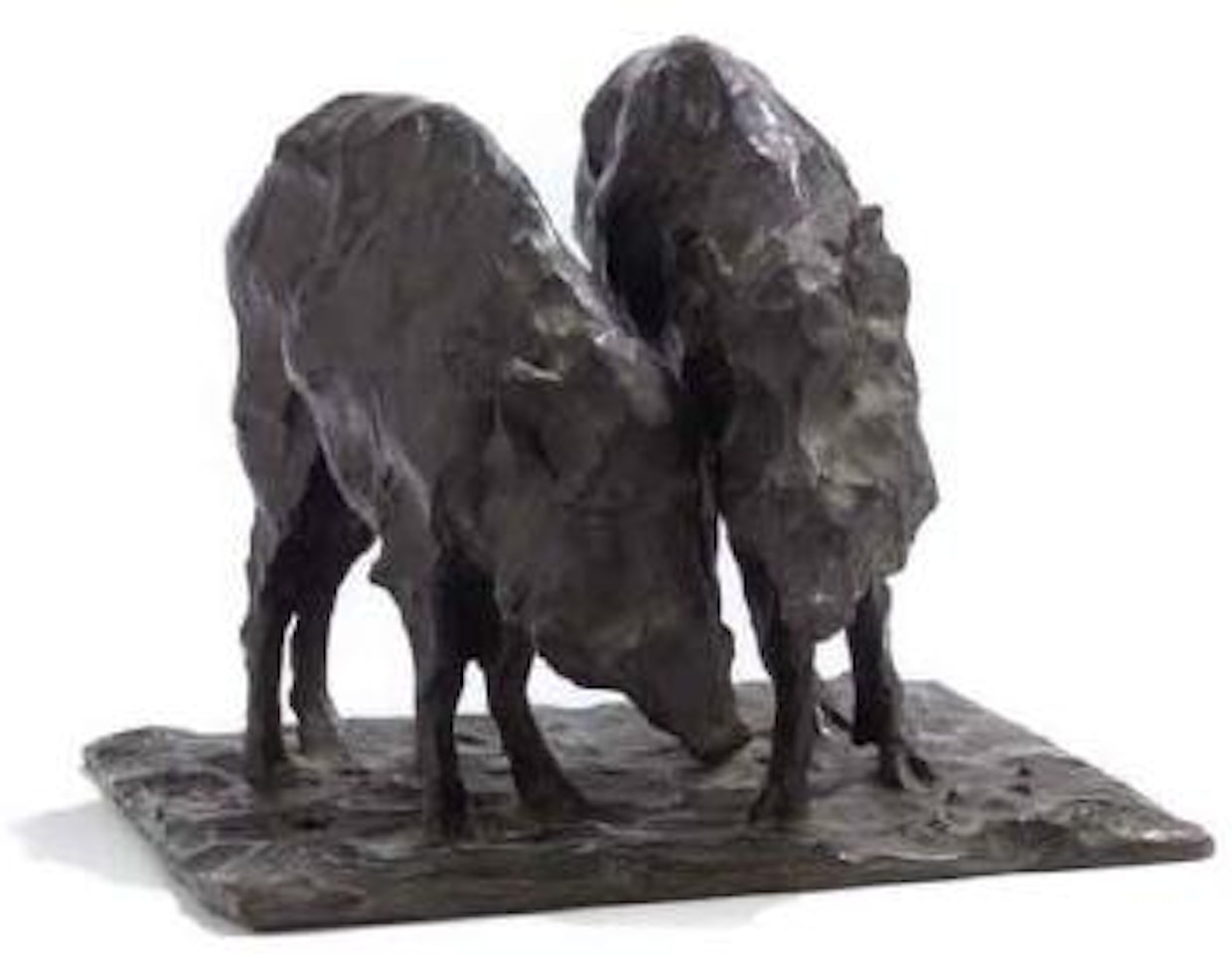 Deux Sangliers by Rembrandt Bugatti