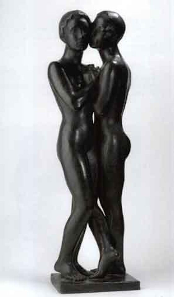 Young couple by Georg Kolbe