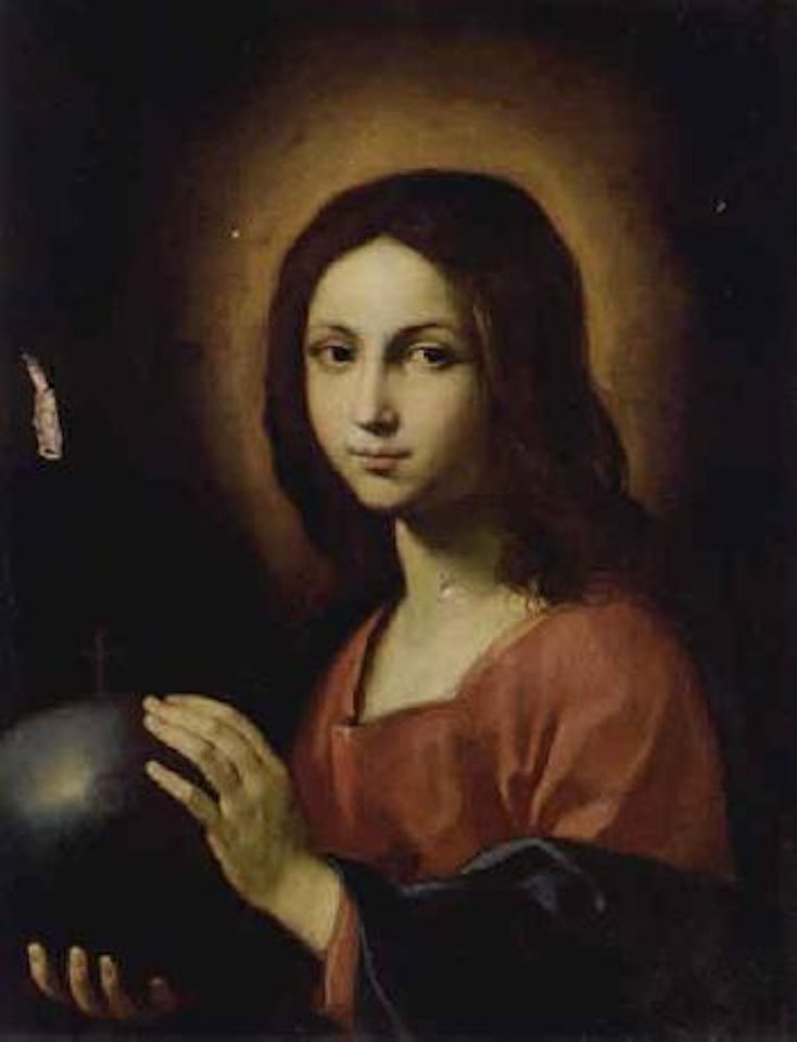 Christ with globe by Guido Reni