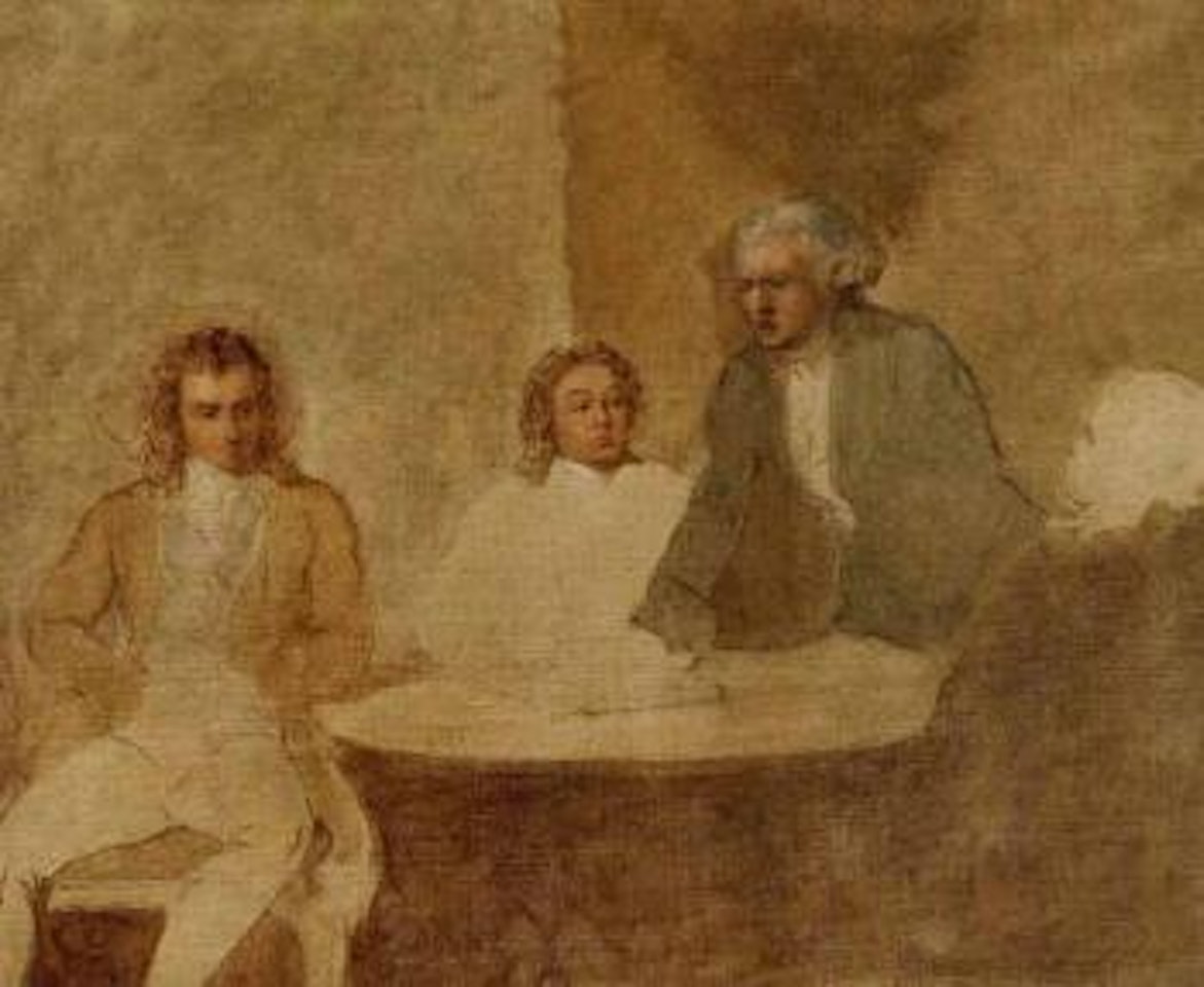 Meeting of the Jacobin Club by French School