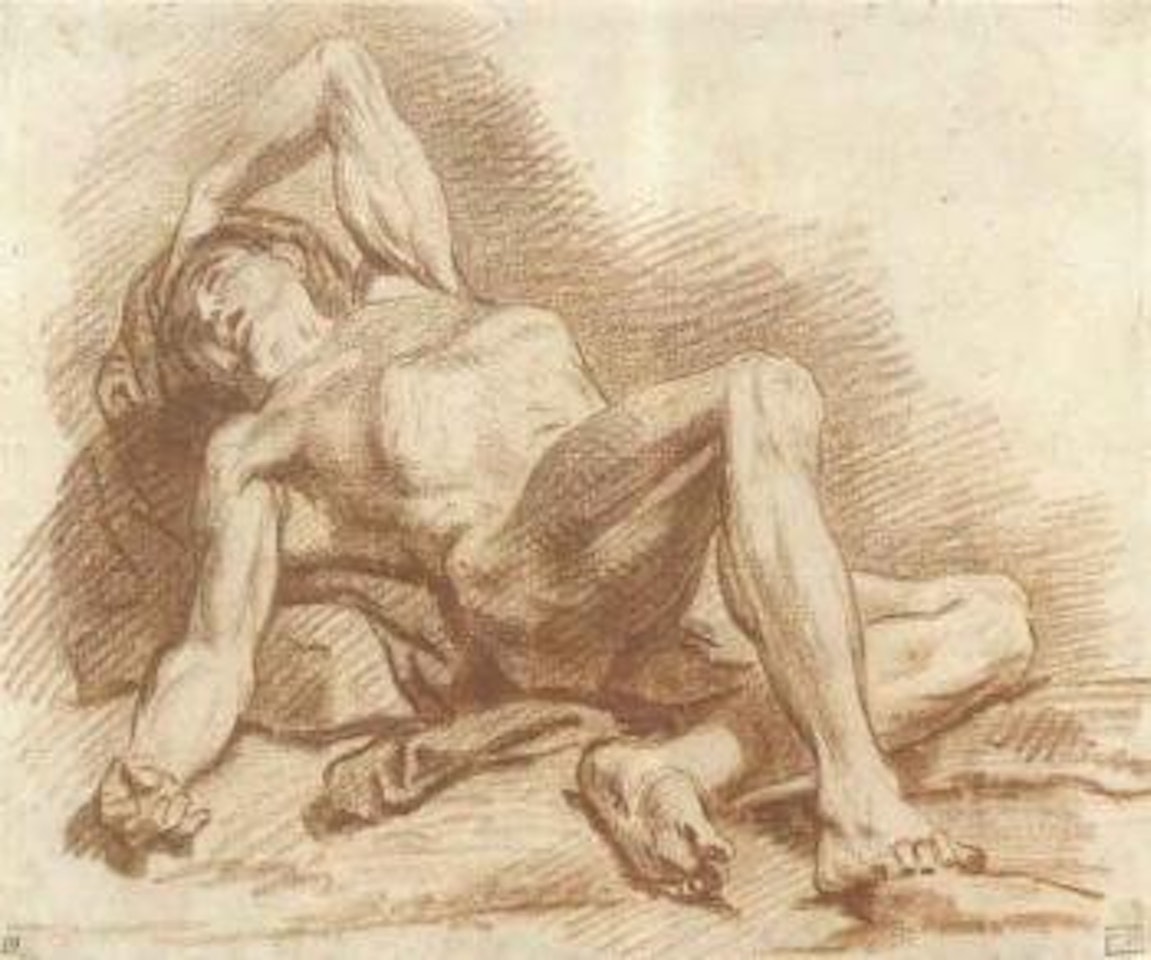 Nu etendu by Francois Boucher