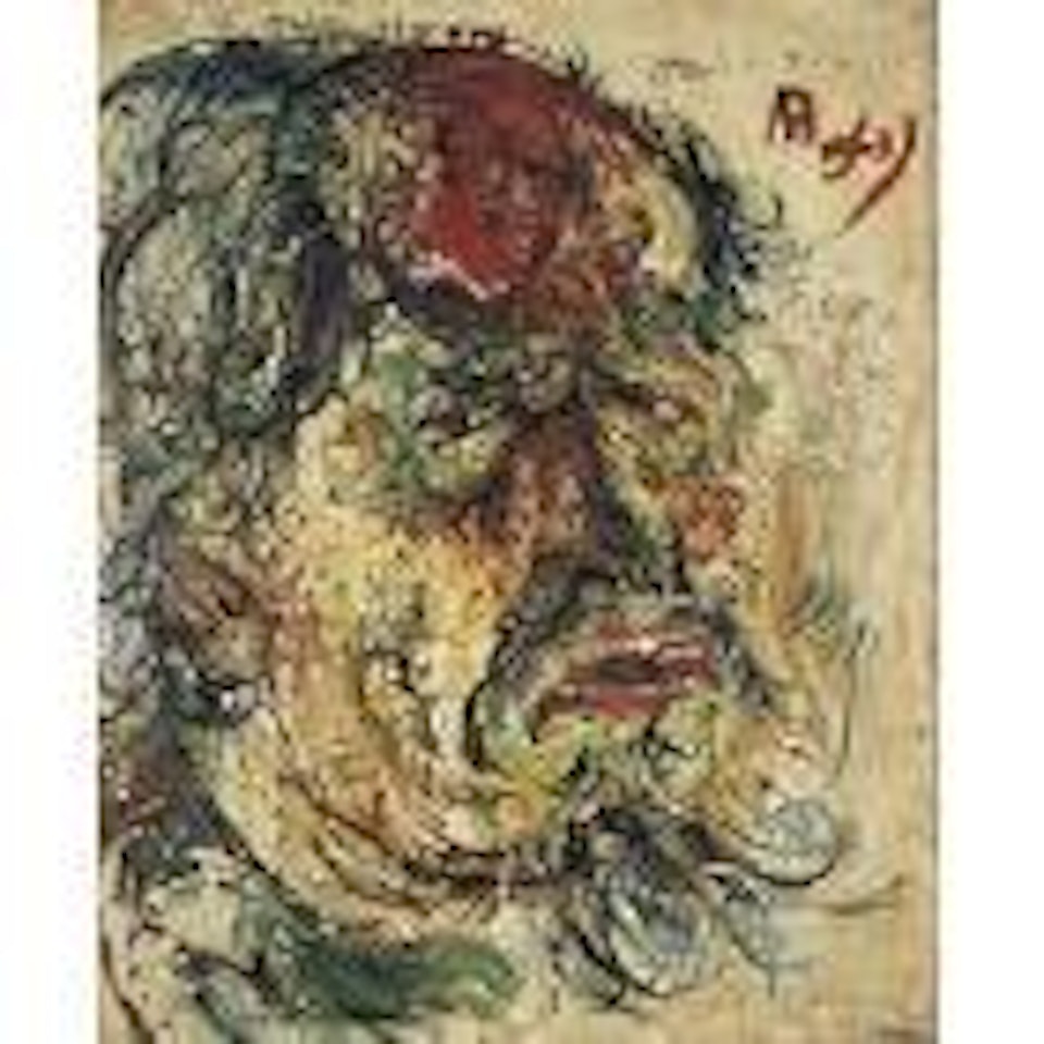 Muka sendiri by Affandi