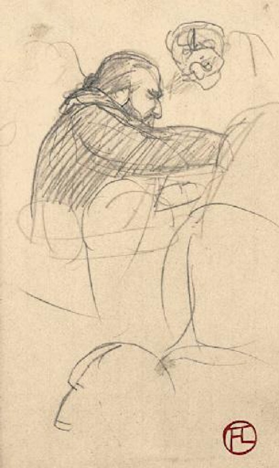 Le chirurgien Péan opérant by Henri de Toulouse-Lautrec