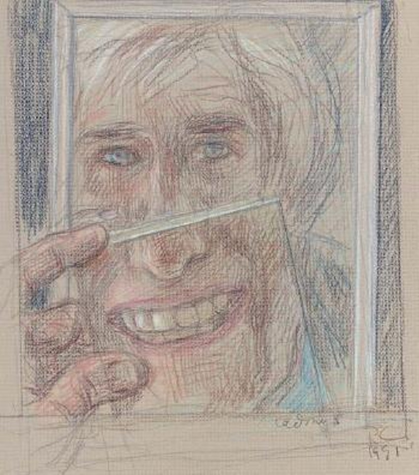 Self Portrait with New Teeth by Paul Cadmus