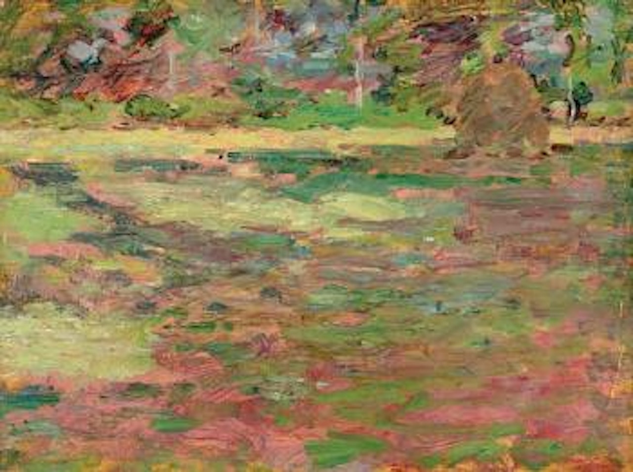 Haystack by Theodore Robinson