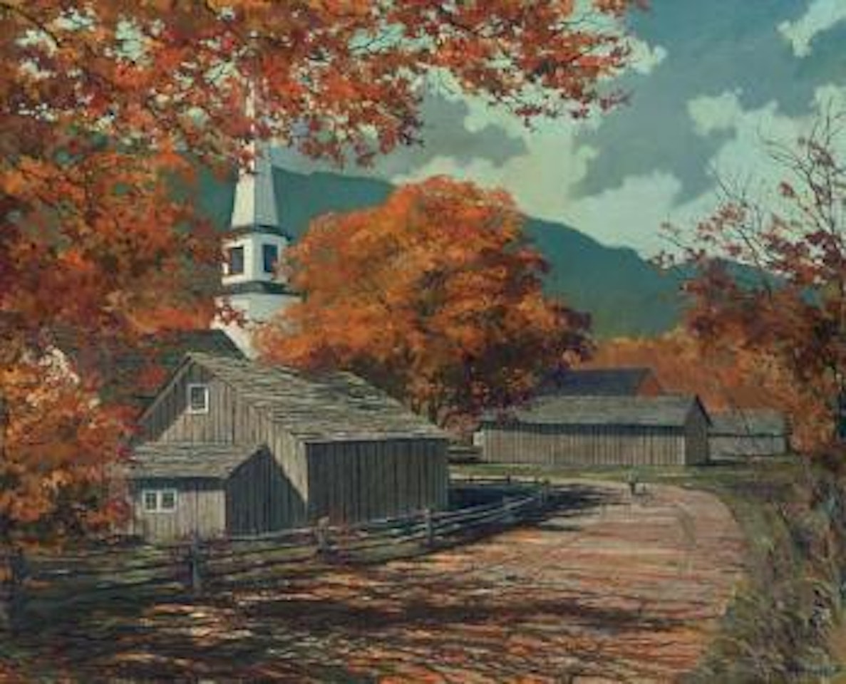 Country Church by Eric Sloane