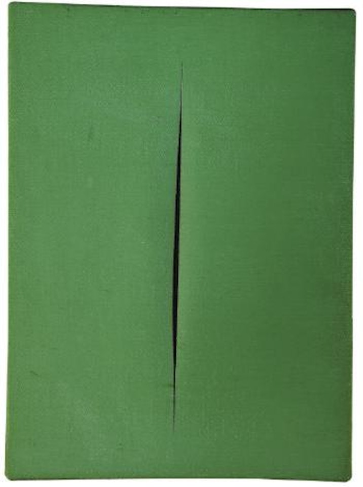 Concetto spaziale, Attesa by Lucio Fontana