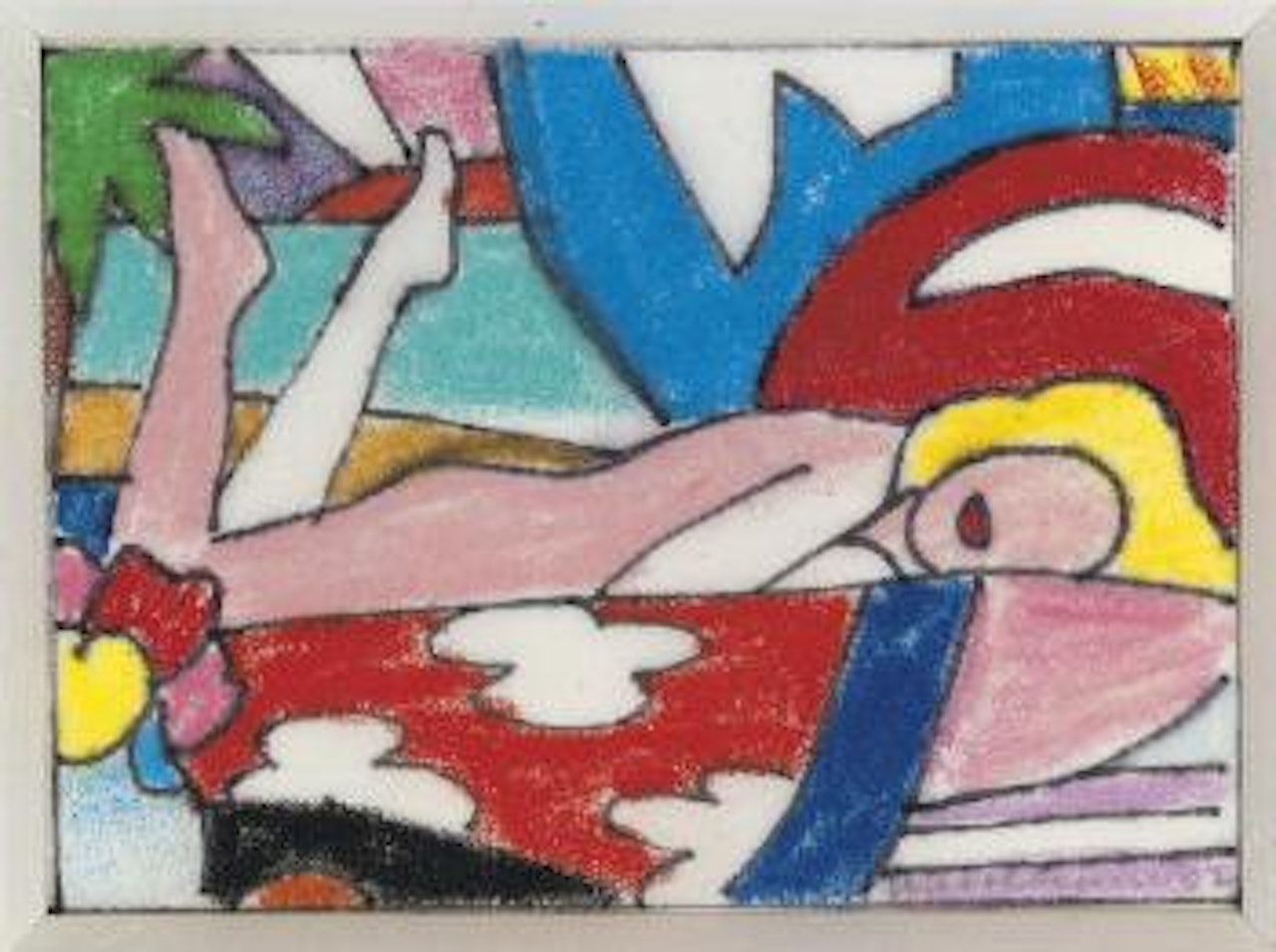 Study for Sunset Nude (Two Legs Up) by Tom Wesselmann