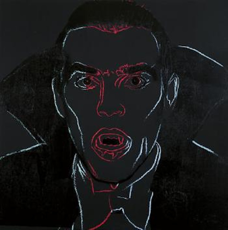 Dracula (from Myths) by Andy Warhol