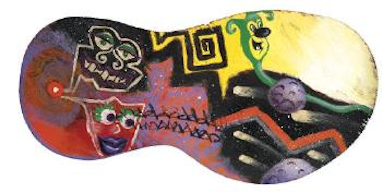 Light Wave Fun Time by Kenny Scharf