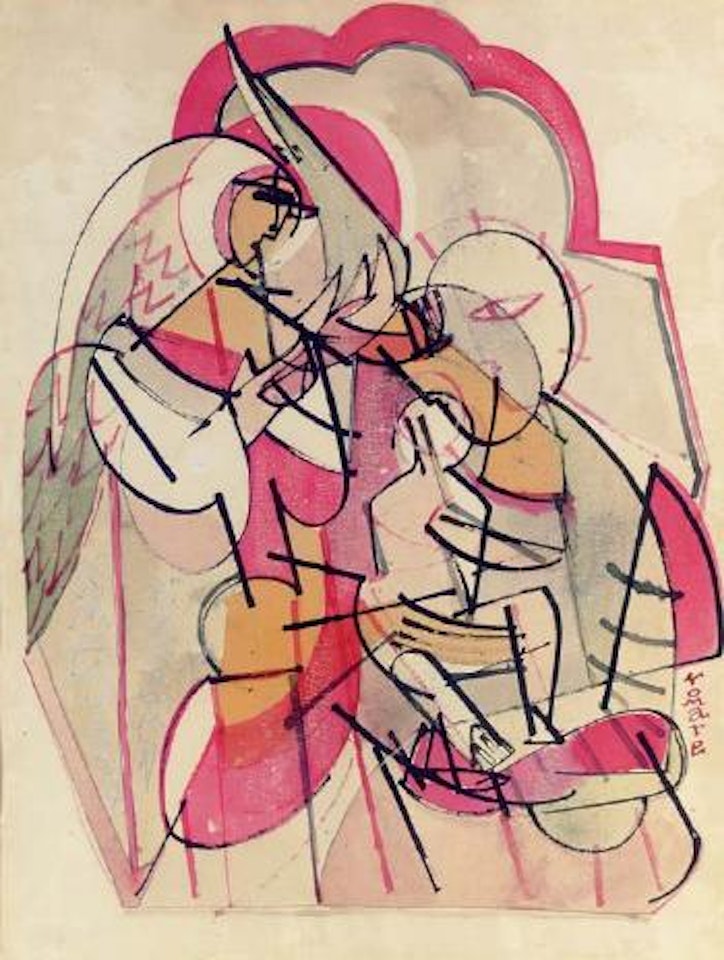 Untitled (Xmas for Jean) by Romare Bearden
