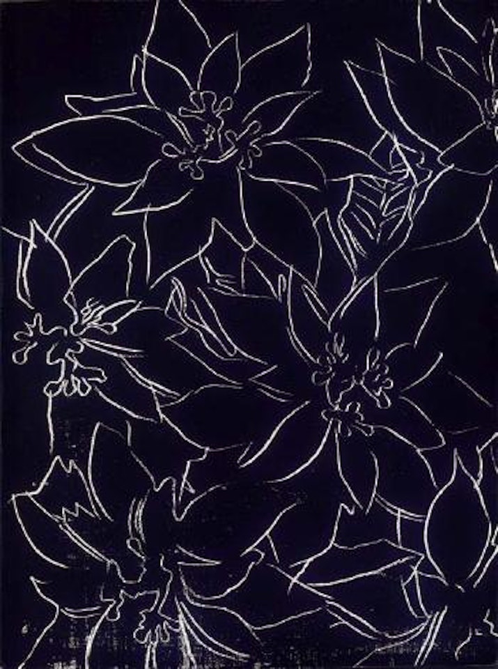 Poinsettias by Andy Warhol