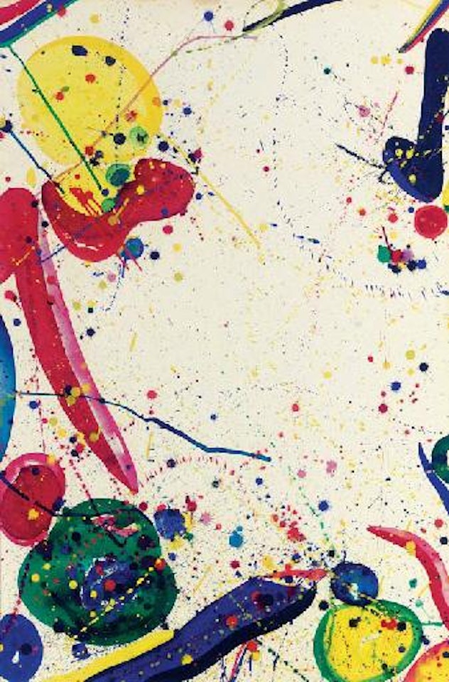 Untitled by Sam Francis