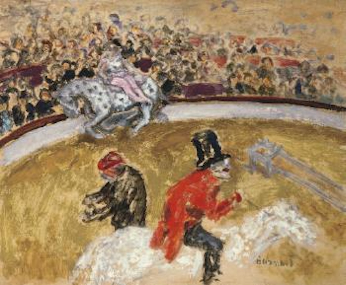 Au cirque by Pierre Bonnard