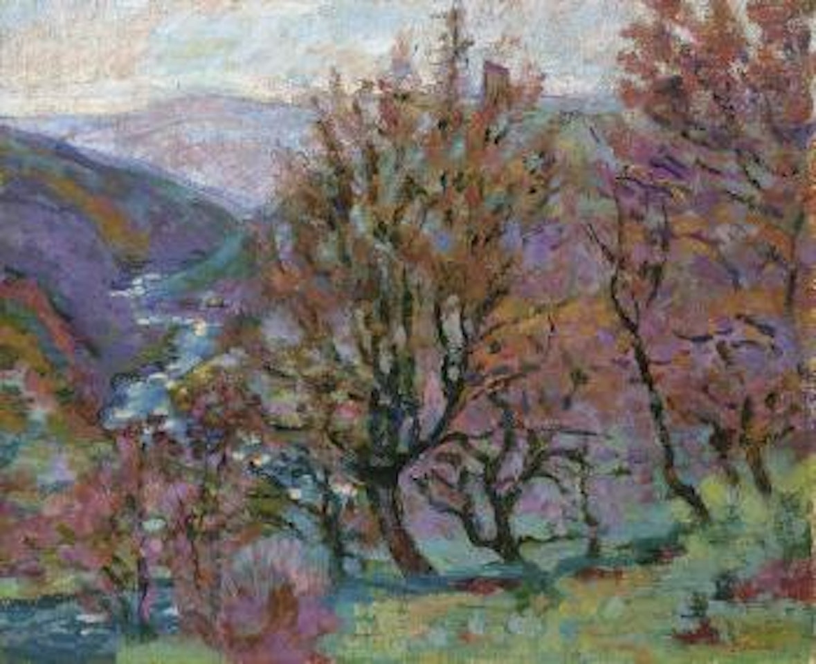 Paysage de la creuse by Armand Guillaumin