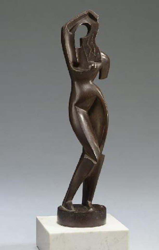 Woman Combing her Hair by Alexander Archipenko
