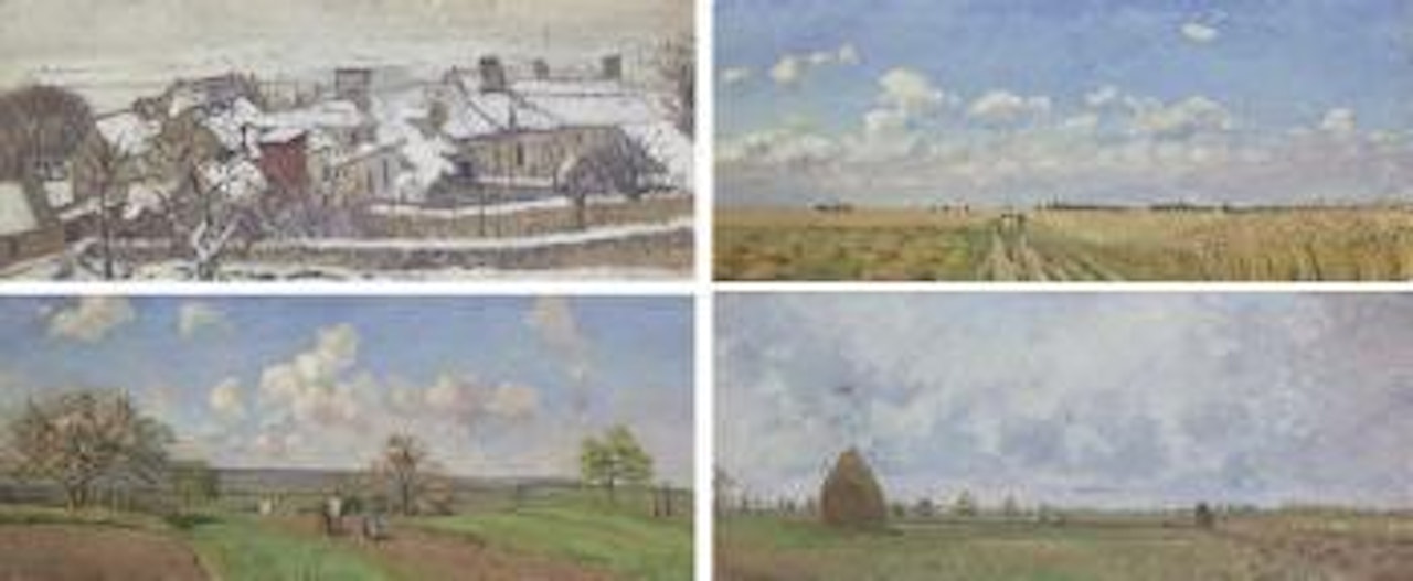 L'Hiver by Camille Pissarro