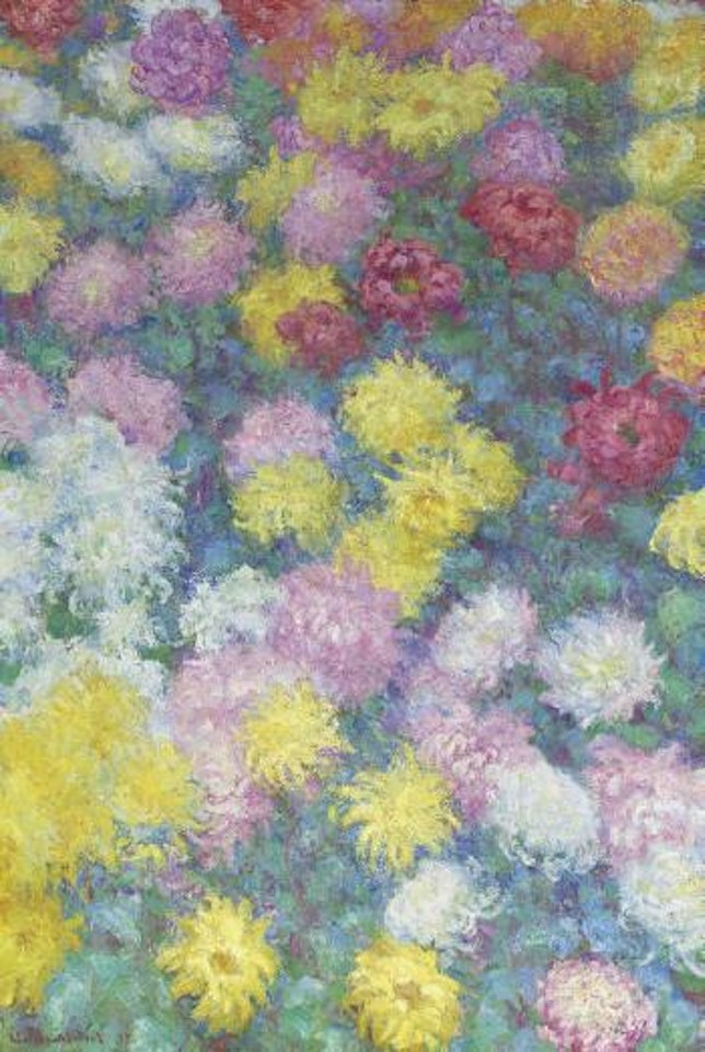 Chrysanthèmes by Claude Monet