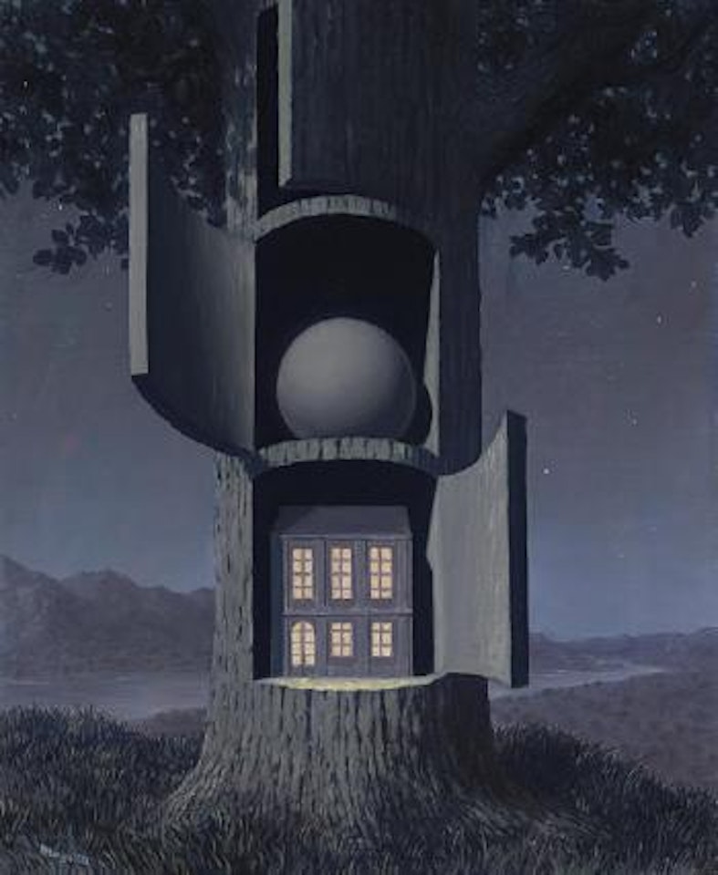 La voix du sang by René Magritte